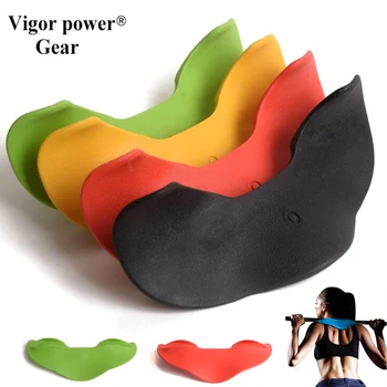 

Barbell Neck Shoulder Pad Professional Olympic Bar Squat Protective Cover Protection Pad Protector TPE Barbell Pull Up Support