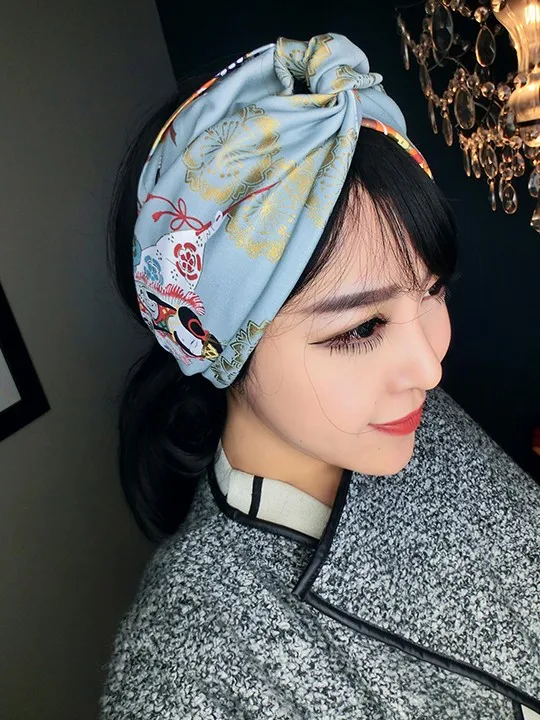 Women Vintage 50s Geisha Rockabilly Pin Up Style Hair Accessories