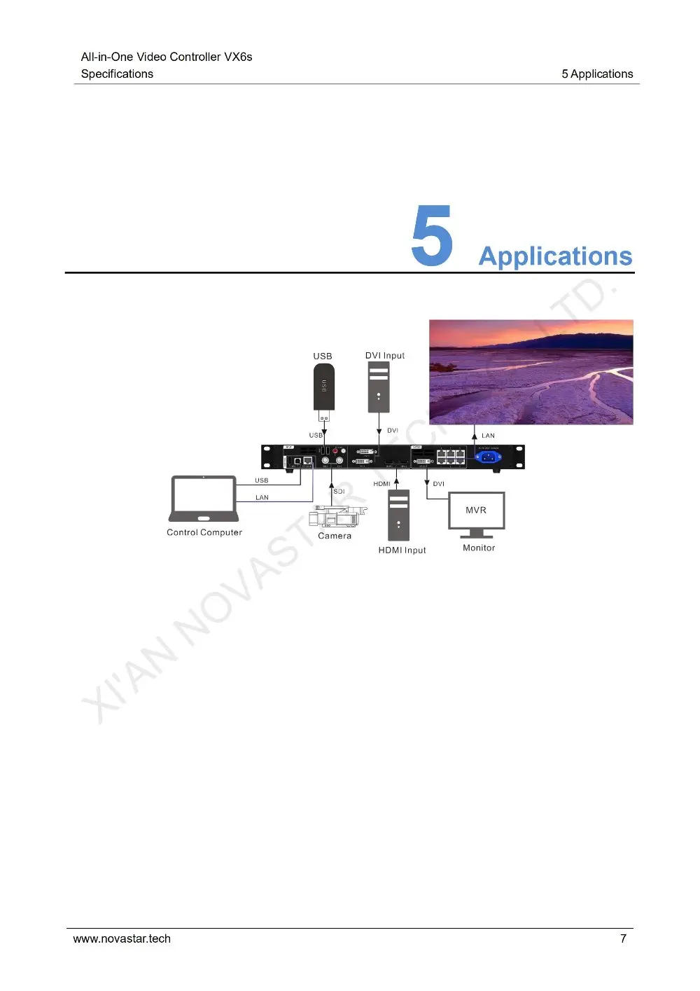 All-in-One Video Controller VX6s Specifications-V1.0.0_08