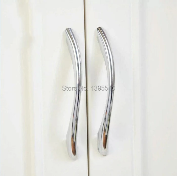 New 2pcs 128mm Solid Cool S Types Zinc Alloy Kitchen Cabinet Characteristic Sample And Modern Cabinet Drawer Handles