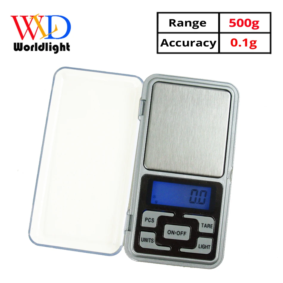500g Digital Weight Scale Precision balance Pocket weighing Scales