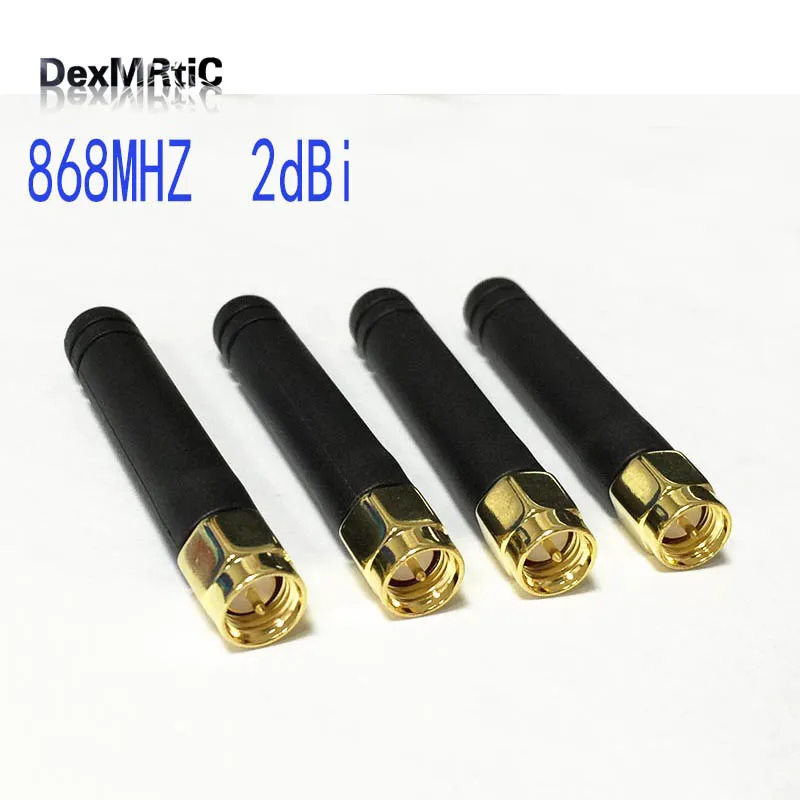 Антенна GSM 868 м/900 м/915 МГц 2 дБи SMA Штекерный разъем 5 см длиной радиоуправляемая