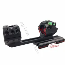 20 мм рельсовый прицел крепление тактический прицел Диаметр 25,4/30 мм двойной рельс с уровнем инструмента
