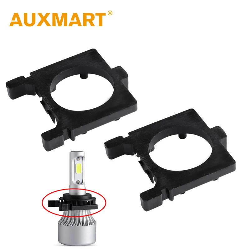 Auxmart for Ford Focus H7 LED Holder Adapter Socket Car Headlight Bulb