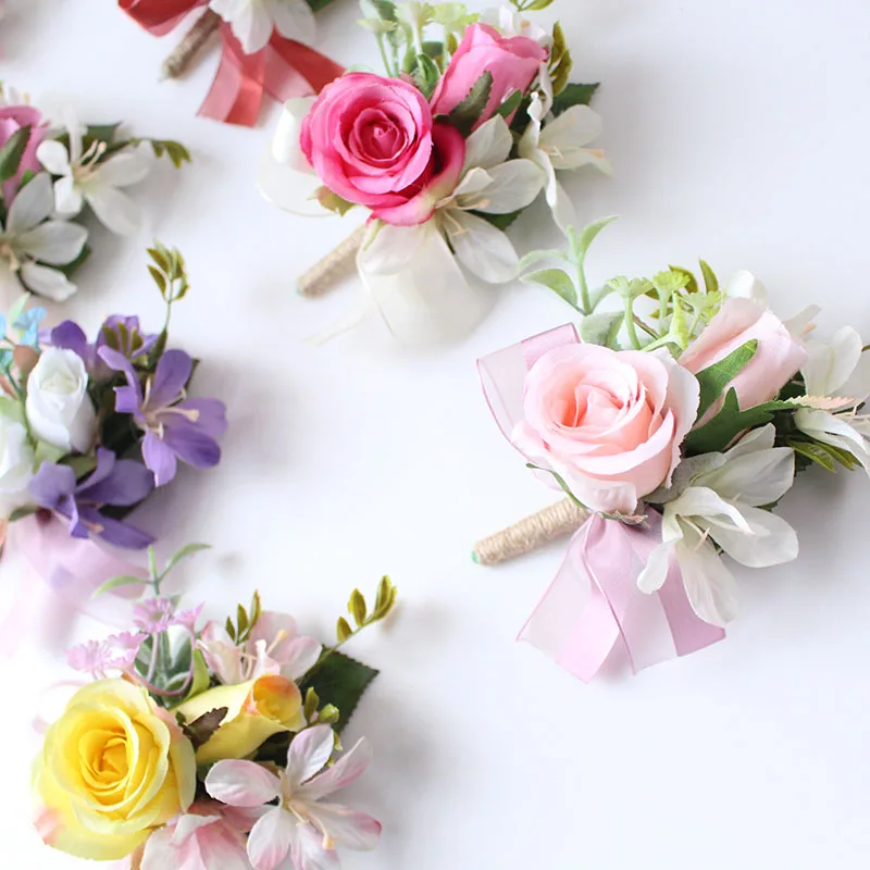 boutonniere groom wedding brooch pins  (21)