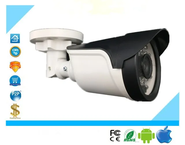 

2.0MP 1080P H.265/H.264 IP Bullet Camera1920*1080 3516E+SC2235 Network Infrared NightVision IRC 48V PoE Audio Onvif CMS XMEYE