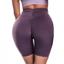 CretKoav Women's Summer Fitness Shorts Tights High Waist Cross Sports Quick Dry Shorts Yoga Running Workout Riding Shorts