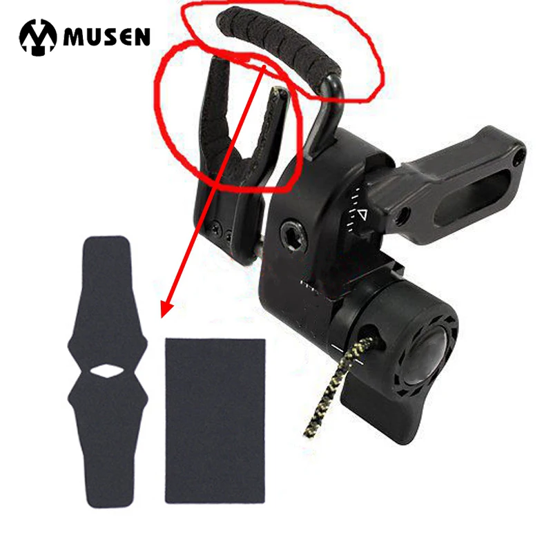 

New Drop Away Arrow Rest Pad Anti-slip Stickers for QZD HDX Compound Bow Archery Hunting Shooting