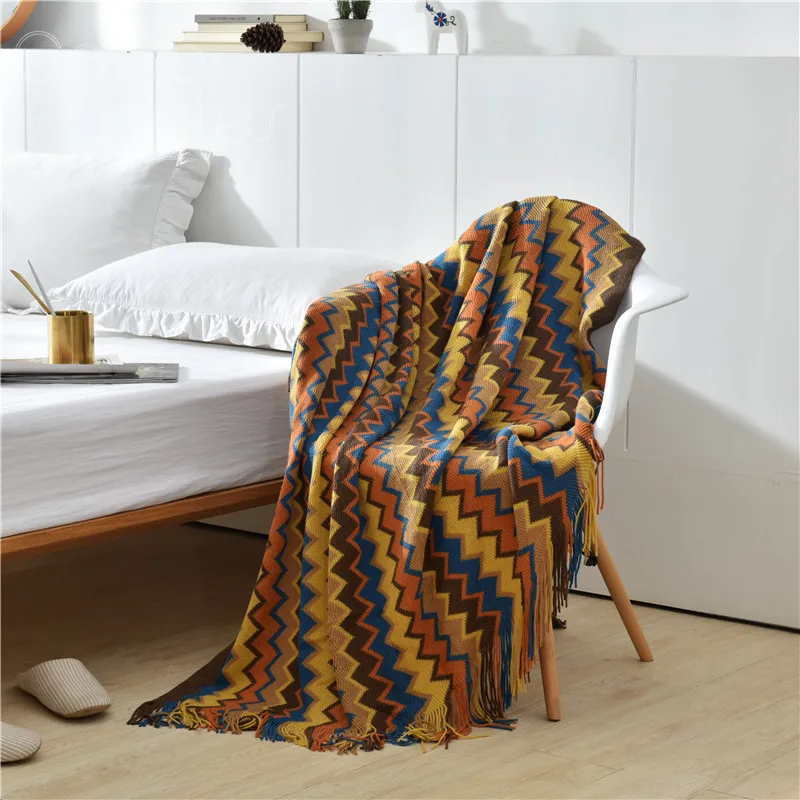 

Cocostyles InsFashion luxury handmade chic fancy blanket for elegant modern home decor