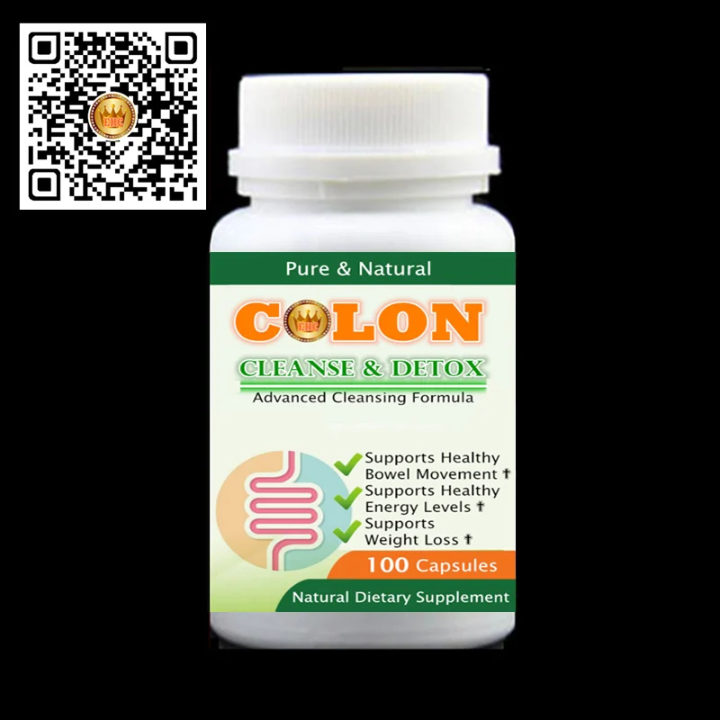 

Quick Colon Cleanse Detox,Support Weight Loss,Psyllium Husk;chebulic myrobalan;Moringa;senna leaf;Aloe Vera - 100pcs/bottle