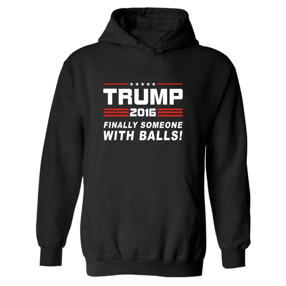 2016 Donald font b Trump b font Hoodies Letter Printed Sweatshirt Mens Hoodies and Sweatshirts Donald