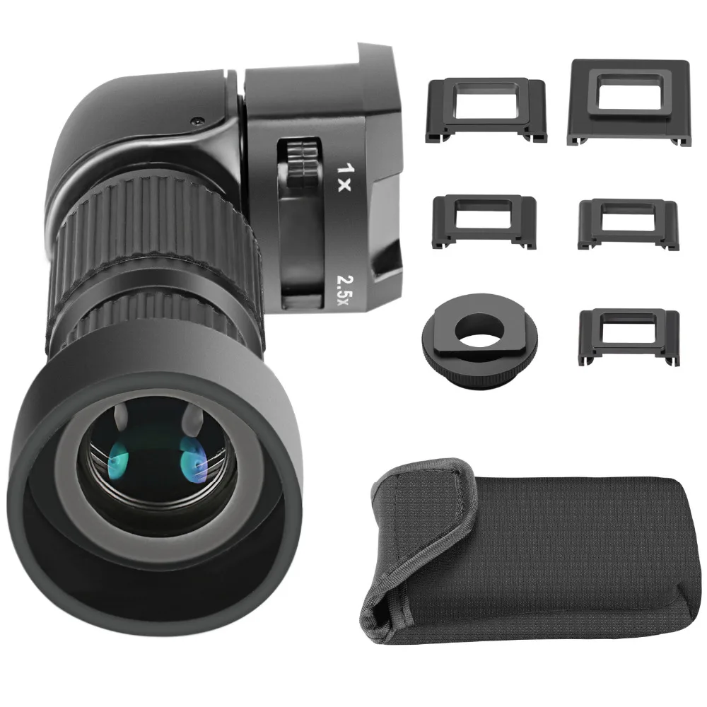 Neewer Perfect 1x 2.5x прямой видоискатель для Canon Nikon и других цифровых зеркальных