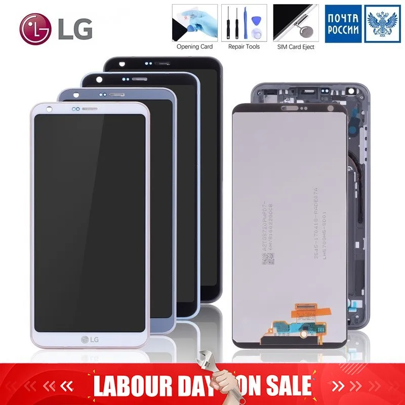 

Original Display For LG G6 LCD with Touch Screen with Frame Digitizer For LG G6 H870 LCD Display H873 VS998 US997 Parts