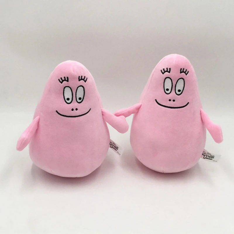 25 см мультфильм Barbapapa плюшевые игрушки мягкие куклы, детский подарок