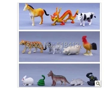 

Plastic Simulation Model Of Farm Animal Toys Furnishing Articles Chinese Zodiac Unisex Animals Direct Selling 2020