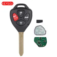 Keyecu Remote Car Key Fob 315MHz G Chip Keyless Entry for Toyota Corolla Avalon 2010 2011 2012 2013 FCC: GQ4-29T