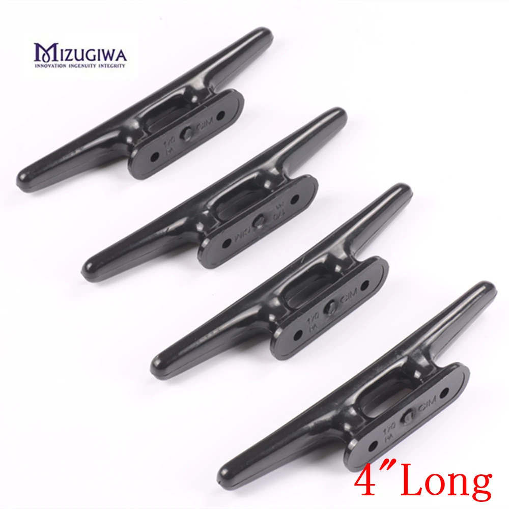 4pcs/lot Mizugiwa Boat Nylon Cleat Dock Mooring Kayak Cleats 4" Marine