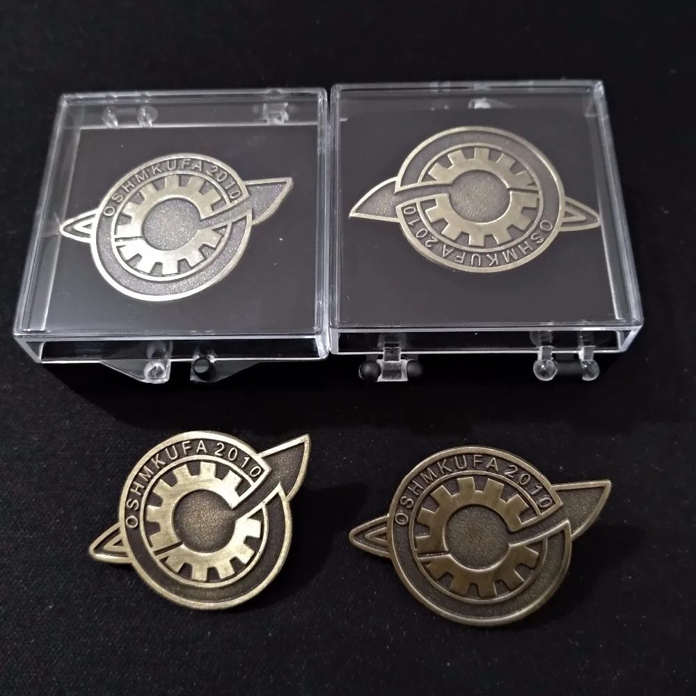 Anime Steins;Gate Badge Makise Kurisu labmen Lapel Badges Pin Brooch Cosplay8