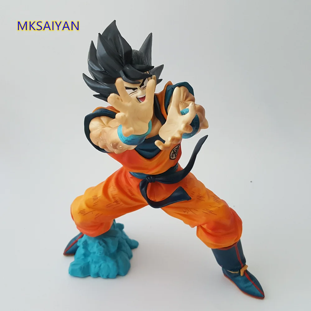Dragon Ball Z Супер сын Goku Saiyan фигурку камехамеха ГОКу ПВХ Аниме игрушечные лошадки Коллекционная модель подарок 20 см XM