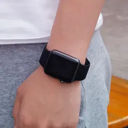 Хохлатый спортивный ремешок для Apple watch band 4 42 мм 44 мм iwatch series 3 2 1 38 мм/40 мм силиконовый Корреа резиновый браслет на запястье
