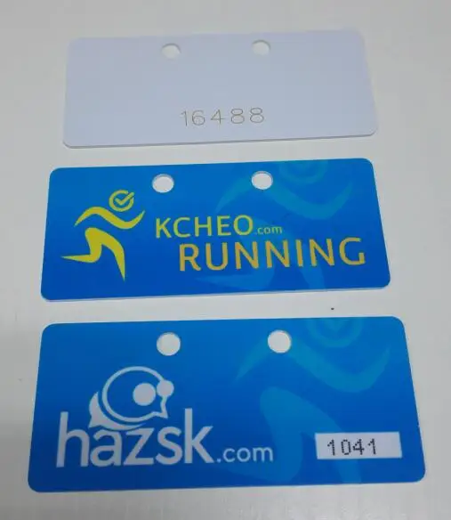 1300 шт Качество многоразовые пластиковые uhf rfid-бирки обуви обеспечивают печать на заказ для спортивного мероприятия времени