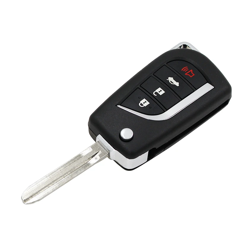 Модернизированный 4 Кнопка Складной флип дистанционного ключа автомобиля 314 МГц с G чип FCC ID: HYQ12BBY для Toyota Camry 2007-2011 RAV4 2010 2011