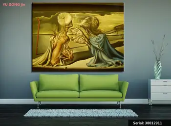

Salvador Dali Still life Abstract oil Painting Drawing art Spray Unframed Canvas realistic action gemstone handmade38012911