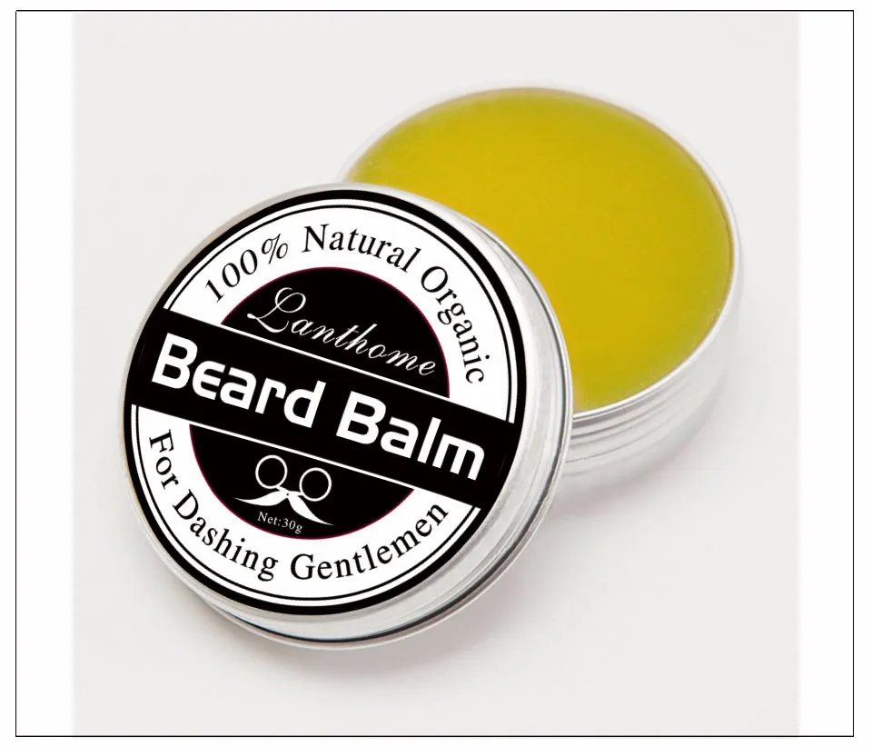 Top Quality Small Size Natural Beard Conditioner Beard Balm For Beard Growth And Organic Moustache Wax For Beard Smooth Styling Top Quality Small Size Natural Beard Conditioner Beard Balm For Beard Growth And Organic Moustache Wax For Beard Smooth Styling