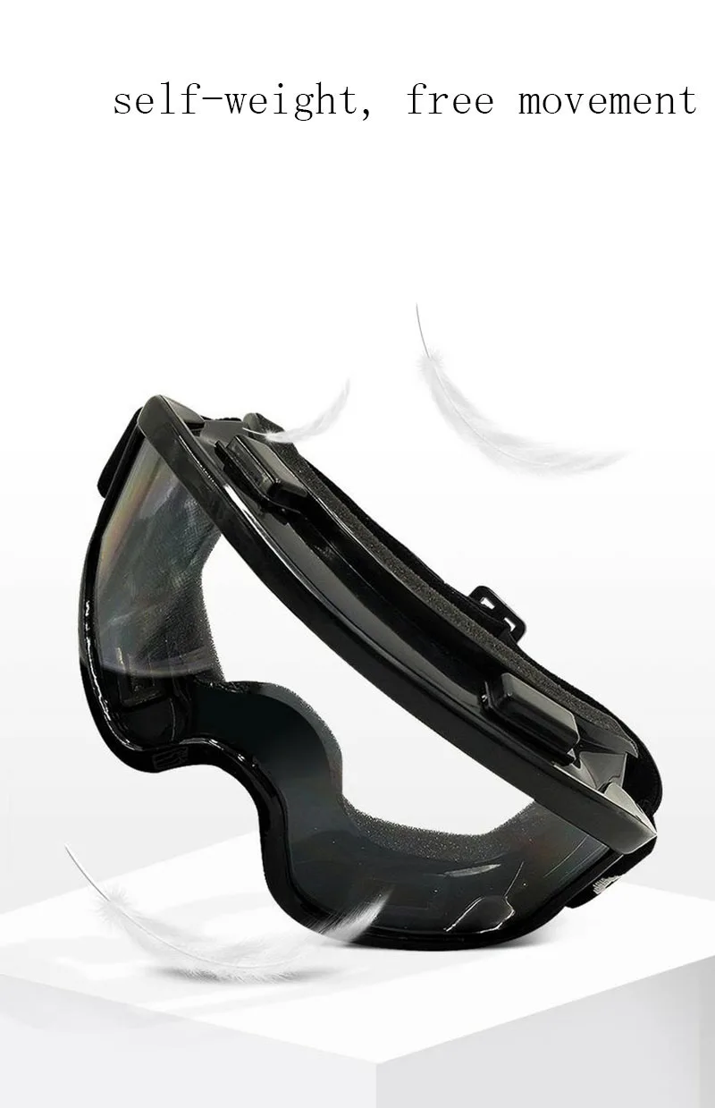 Защитные очки прозрачный ветрозащитный противоударный пылезащитный промышленный труда защитные очки Открытый езда восхождение YYJ001