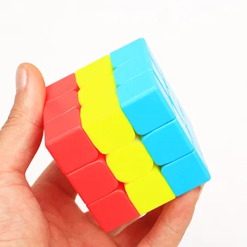 

ZCUBE Magic Cube 3x3x3 Stickerless Speed Puzzle Cube Toys Gifts for Children Candy Color Cubo Magico Sandwich Tetris Cube