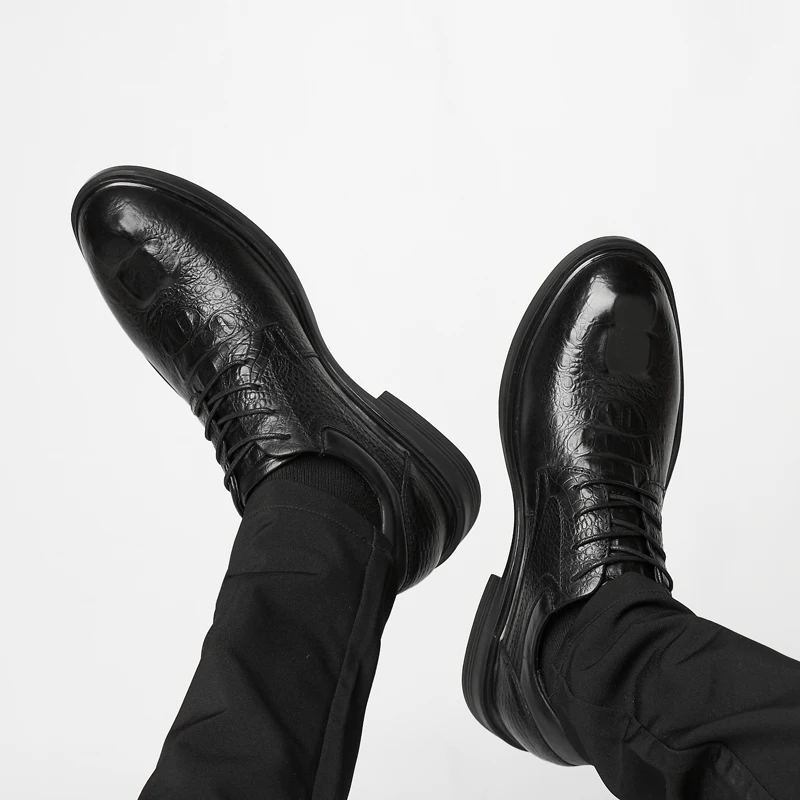 Брендовая мужская обувь; высококачественные оксфорды в британском стиле; Мужские модельные туфли из натуральной кожи; деловая официальная обувь; мужская обувь на плоской подошве размера плюс 47