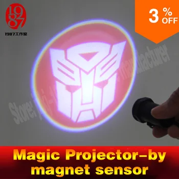 

Room escape prop password props touch magnet sensor to light up projector and find password hidden clues puzzles in projector