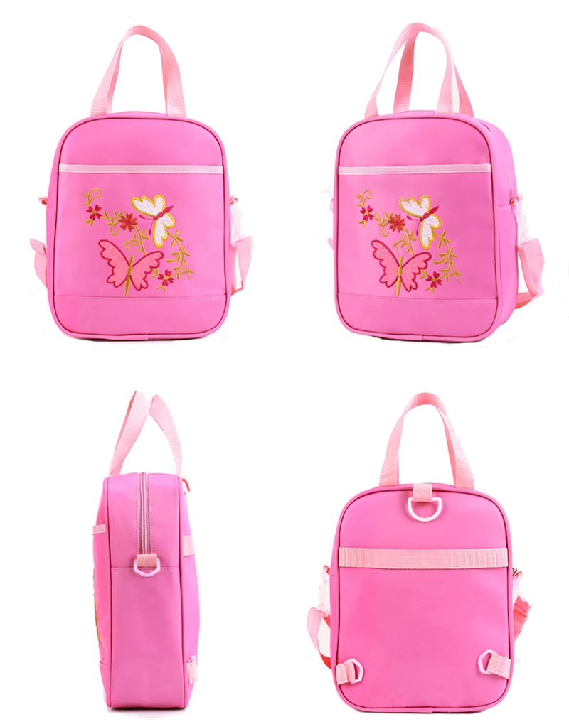 Детские школьные рюкзаки для девочек с милой бабочкой, школьный рюкзак для девочек, Водонепроницаемый детская школьная сумка 2 шт./компл. Новая мода
