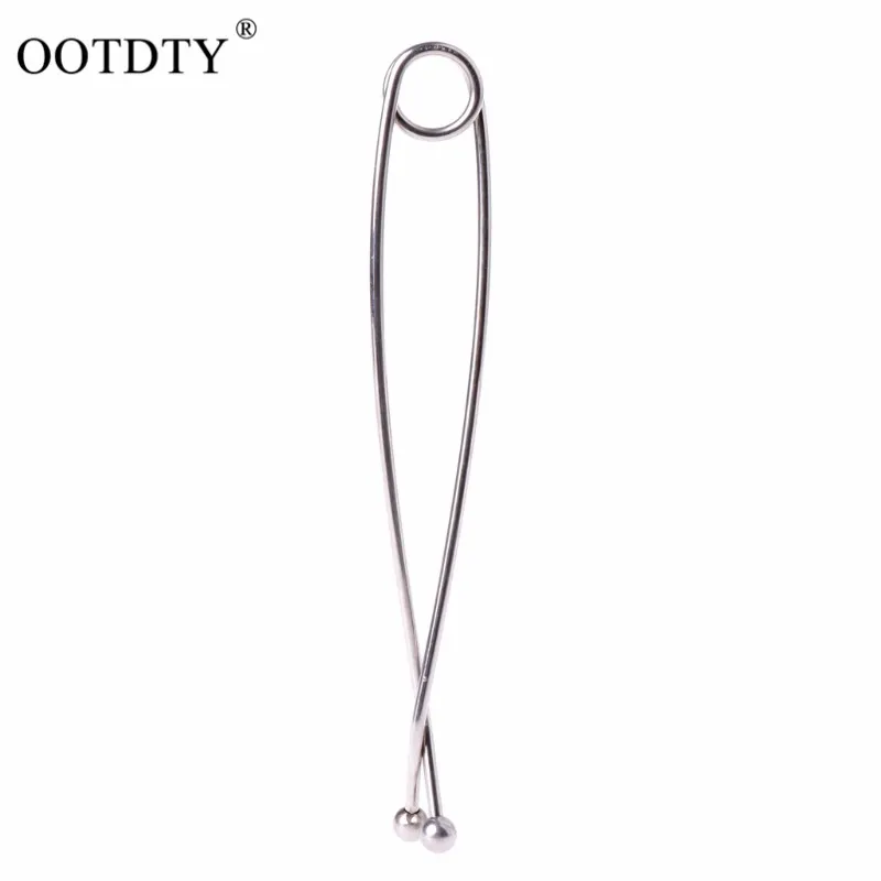 OOTDTY 17cm Stainless Steel Fish Mouth Spreader Fish Jaw Spreader Portable and Lightweight Fish Gag Mouth Opener Fishing Tools