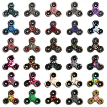 Hot 3D Fidget Hand Finger Spinner EDC Focus Stress Reliever Toys Camouflage Galaxy Sky For Autism and ADHD Adult Kids Toys