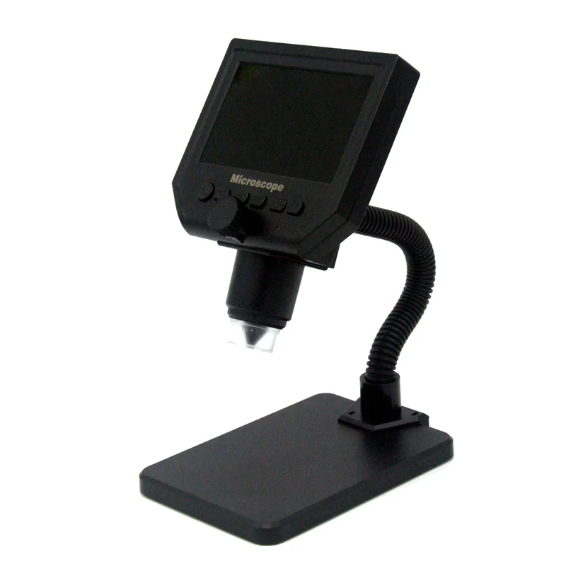 600X 3.6MP Portable USB LCD Digital Microscope With Stand 4.3 Inches HD
