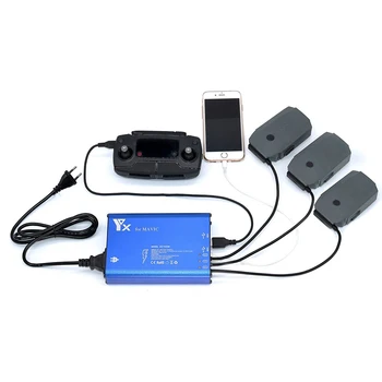 

5in1 Multi Battery Charging Hub Intelligent Battery Charger for RC DJI Mavic Pro