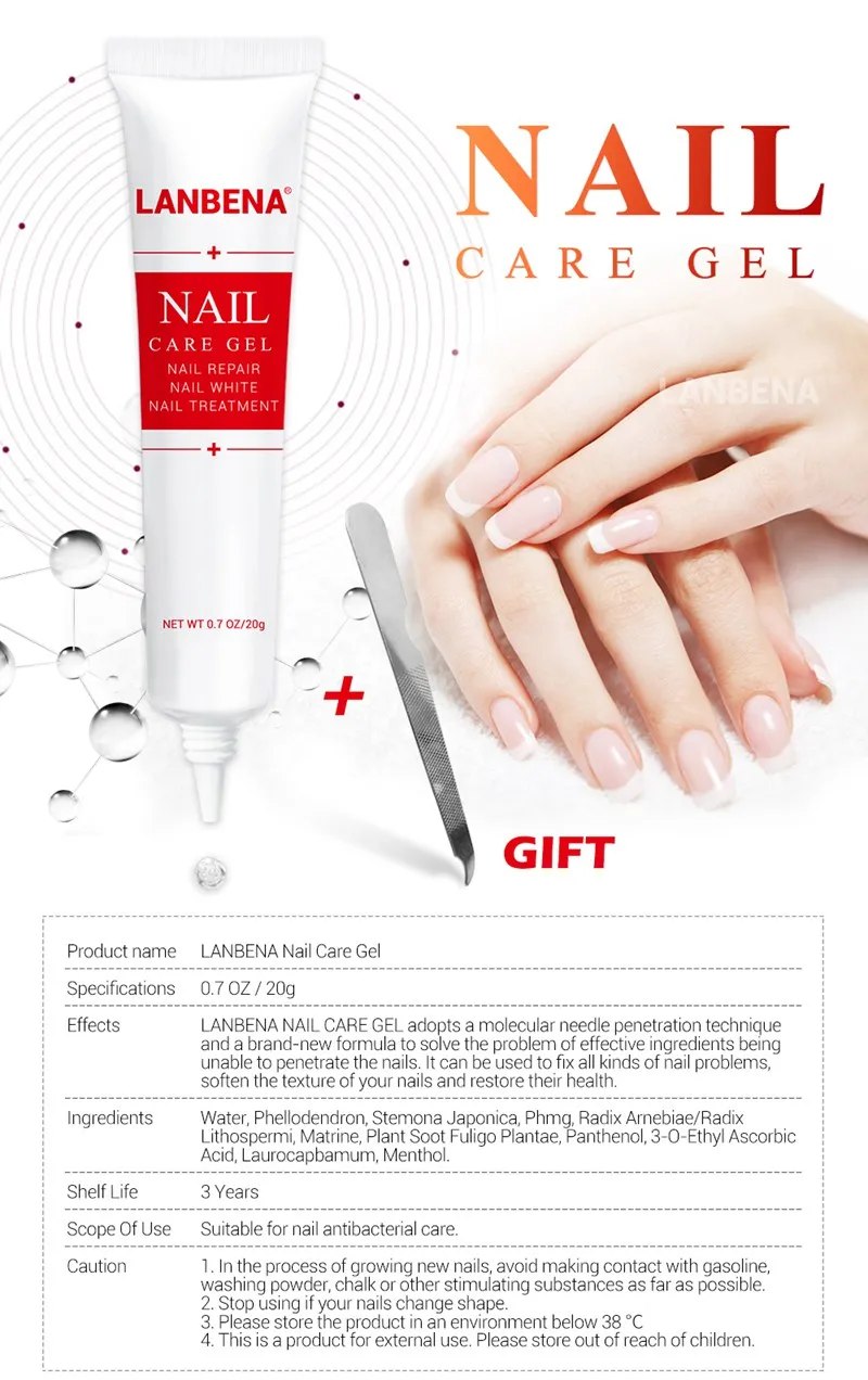 LANBENA Nail Care Gel Fungal Nail Treatment Remove Onychomycosis Nail Care Nourishing Effective against nail Hand And Foot Care LANBENA Nail Care Gel Fungal Nail Treatment Remove Onychomycosis Nail Care Nourishing Effective against nail Hand And Foot Care