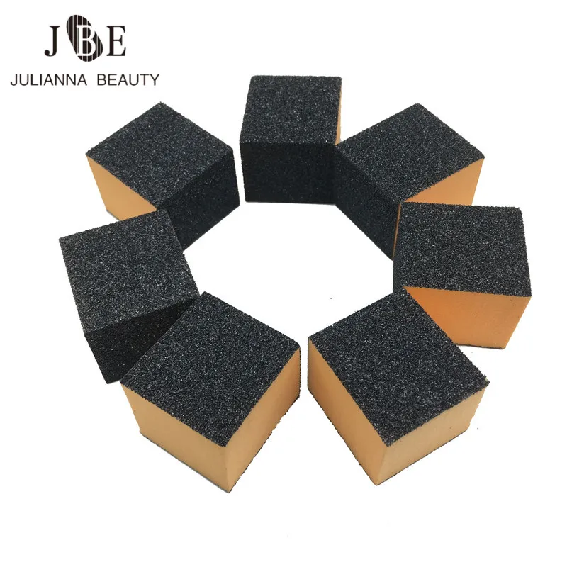 

10 Pcs/Lot Mini Nail Art Buffing File Block Pedicure Manicure Buffing Sanding Polish 3 Side Nail File Block Nail Art Tips Tool
