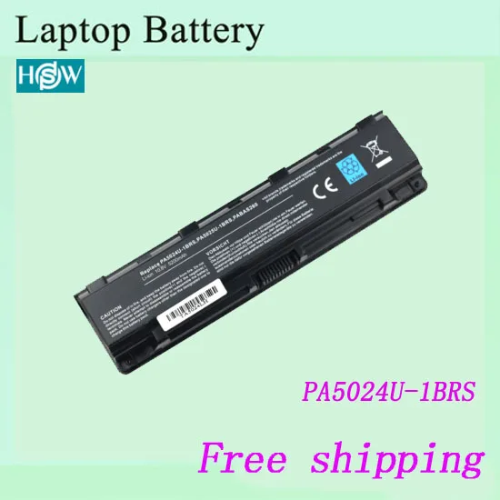 Original PA5024U-1BRS Laptop Battery For Toshiba Satellite C800 C805 C840 C845 C850 L800 L805 L835 L850 battery | Компьютеры и офис