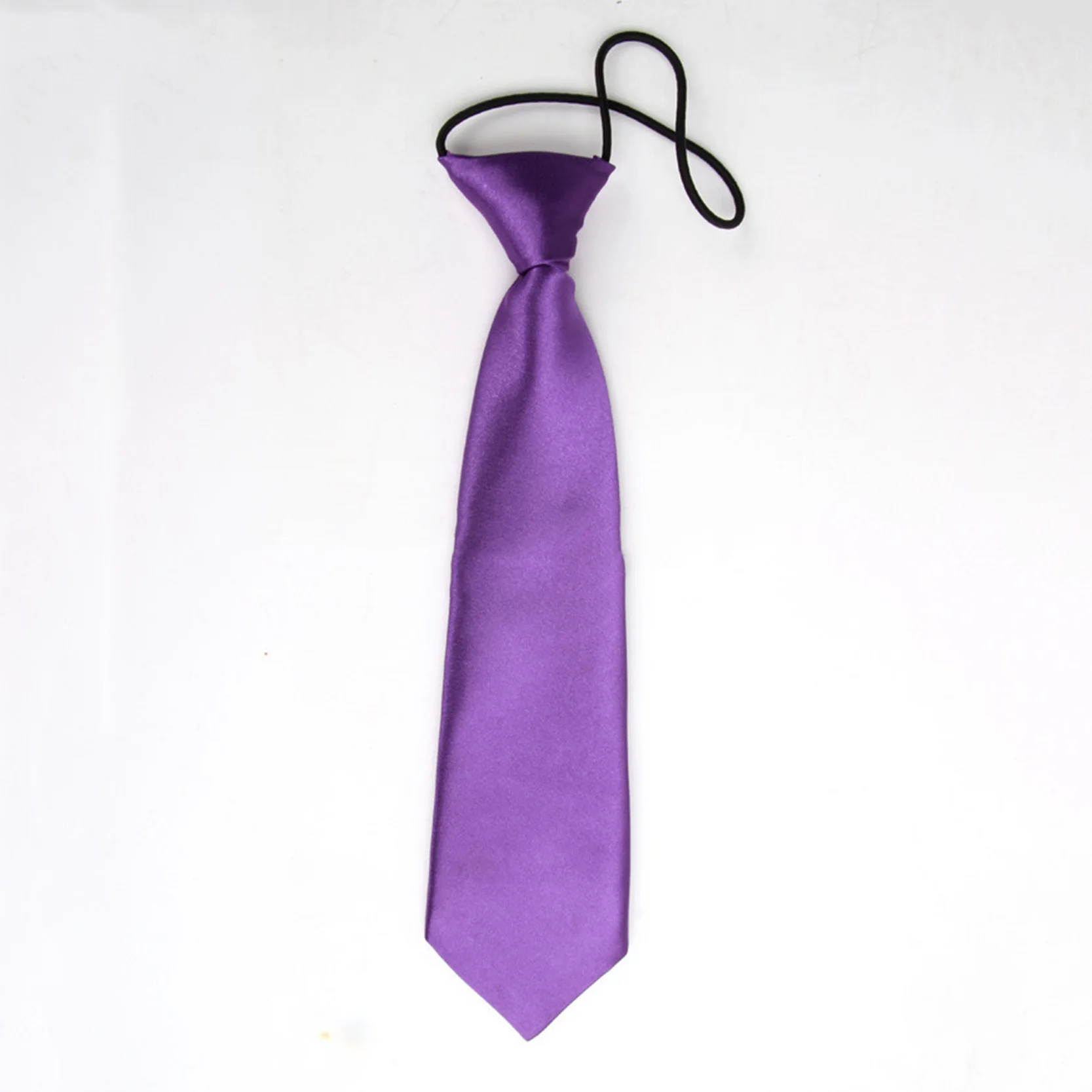 Модный галстук-бабочка для маленьких мальчиков на свадьбу, однотонный эластичный галстук, галстук, детская одежда, аксессуары