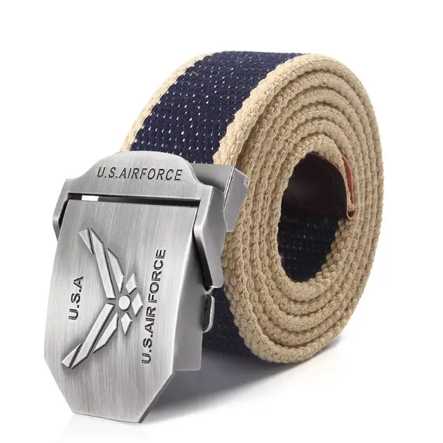 빈티지 미군 스타일의 기능적 다재다능한 벨트