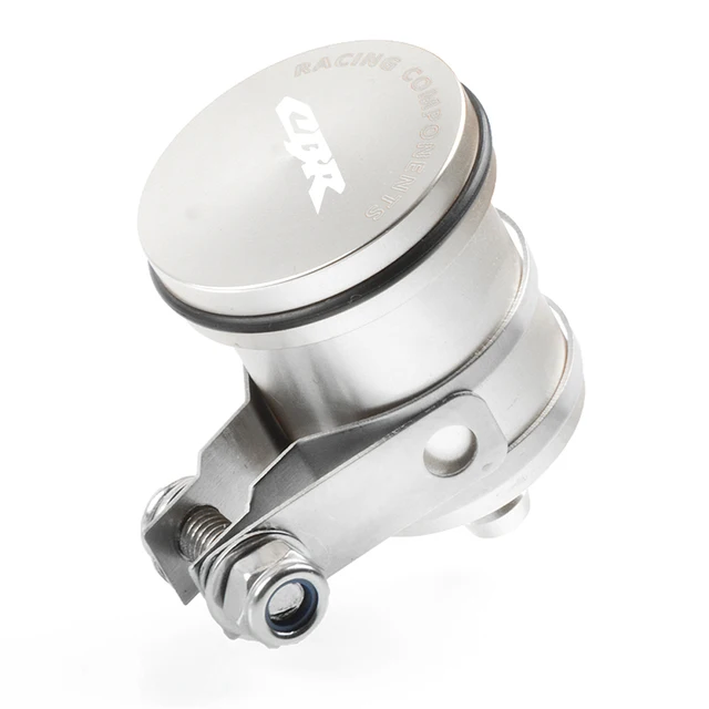 Motorcycle Rear Brake Fluid Reservoir Clutch Tank Oil Cup For Honda CBR 600 F2 F3 F4 CB599 CBR600RR CBR1000RR CBR250RR CBR1100XX silver
