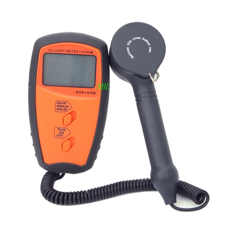 Professional LCD Display UV Light Meter 40m W/cm UV Radiometer UVA