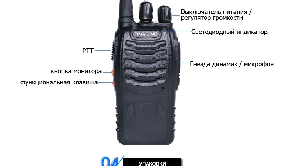 4 шт./лот Baofeng bf-888s рации для охоты радиостанции bf-888s Walkie Talkie Двухдиапазонный 5 Вт Ручной Pofung 400-470 МГц UHF Радио рация баофенг радиостанция 4 штуки рация для охоты