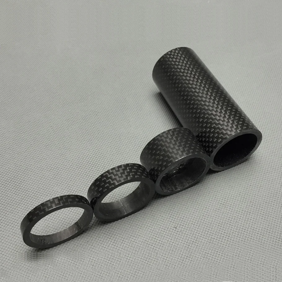 buy Road Bike Fork Headset Spacer Full Carbon Fiber Bicycle Stem Washer Spacer 1 1 8\