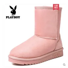 Playboy/зимняя спортивная обувь; женская зимняя теплая бархатная повседневная спортивная обувь высокого качества; оригинальная
