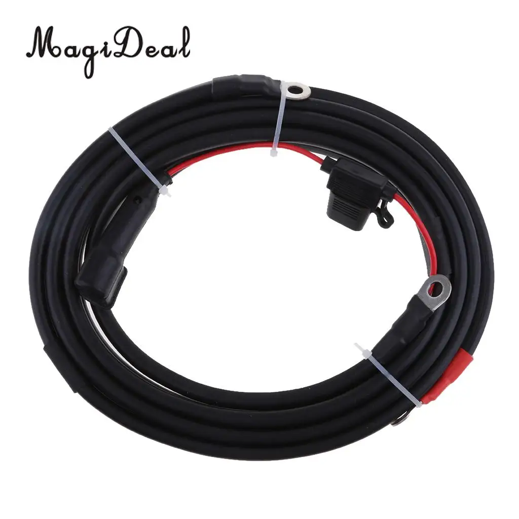 

MagiDeal Universal Marine Boat Power Cable for Yamaha Outboard Motor - 2 Meters Kayak Canoe Yacht Boat Parts Accessories