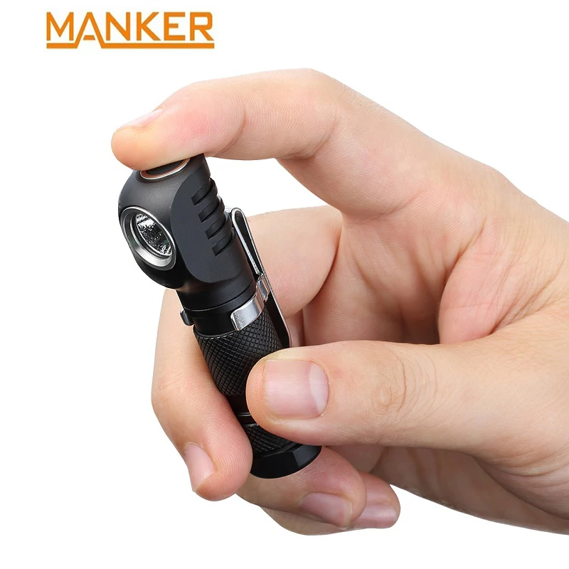 Светодиодный головной светильник Manker E02H налобный фонарь ААА 220 лм CREE XPG3 / Nichia 219C с
