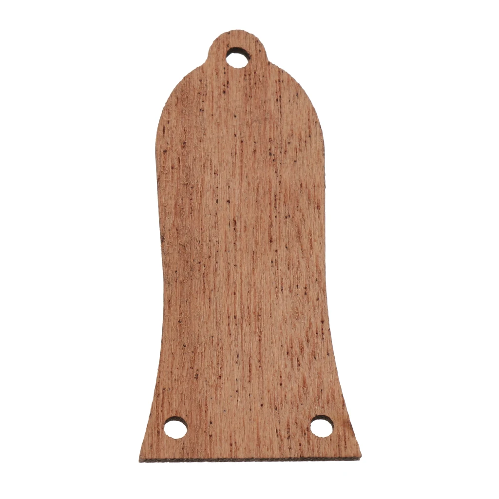 Electric Guitar Truss Rod Cover 2/3 Holes DIY Part Rosewood/Mahogany Bell Shape Accessories